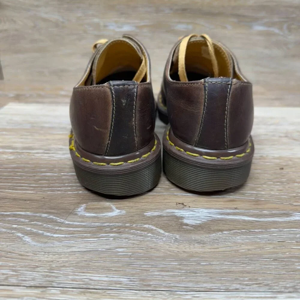 Dr. Martens Brown Leather Vintage Oxford Made in England Men's Size 4/Wo…